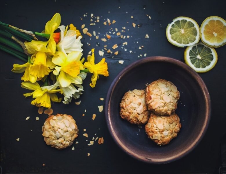 Homemade cookies instant food on hunger