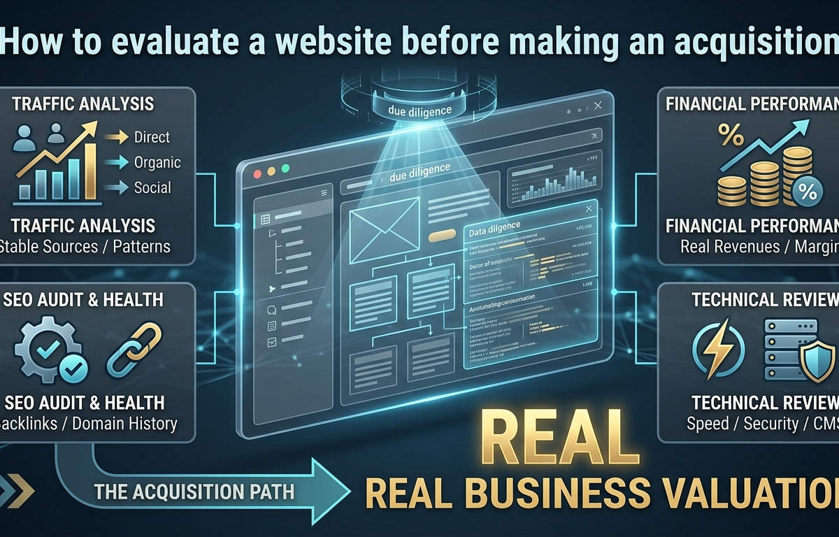 How to Evaluate a Website Before Making an Acquisition